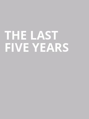 The Last Five Years at Vaudeville Theatre